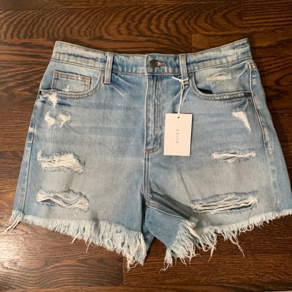 Cello High Rise Shorts